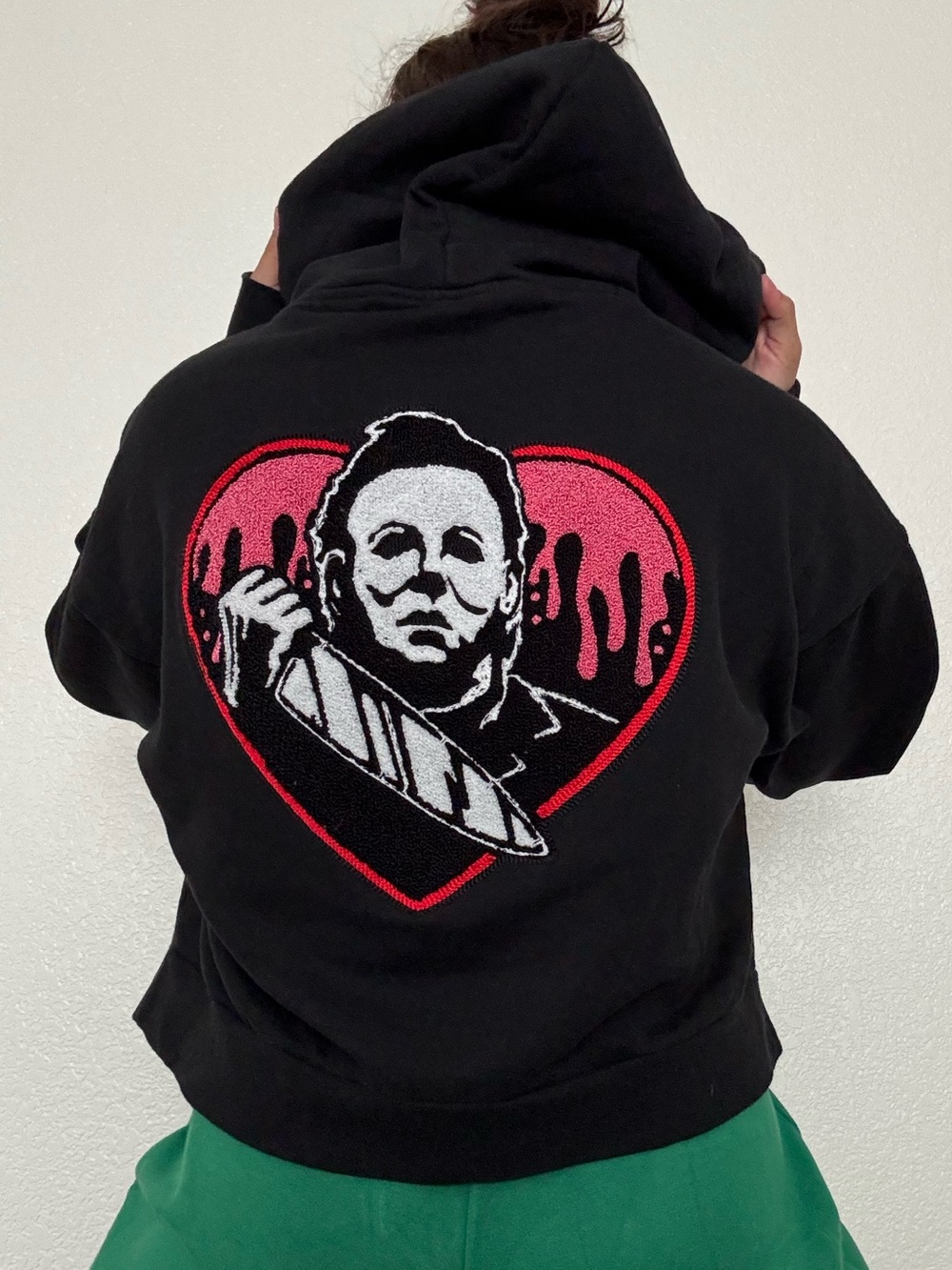 Women’s HALLOWEEN Graphic Black Hoodie